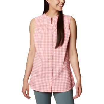 Dámské Tílko Columbia Cherry Creek Lane Sleeveless Tunic Růžové OVGIAF762